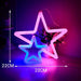 Vibrant LED Neon Light Game Pad, Star Sign Lamp and Other Designs – Dazzling Wall Art for Gaming Nights, Celebrations, & Festive Decor! - Gear Elevation