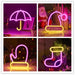 Vibrant LED Neon Light Game Pad, Star Sign Lamp and Other Designs – Dazzling Wall Art for Gaming Nights, Celebrations, & Festive Decor! - Gear Elevation