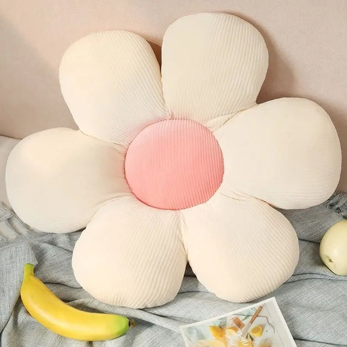 Vibrant Plush Daisy Flower Pillow – Soft Petal Cushion & Stuffed Toy for Girls, Babies, and Charming Home Décor Gift - Gear Elevation