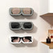 Wall - Mounted Glasses Display Rack - Self Adhesive Glasses Holder - Gear Elevation