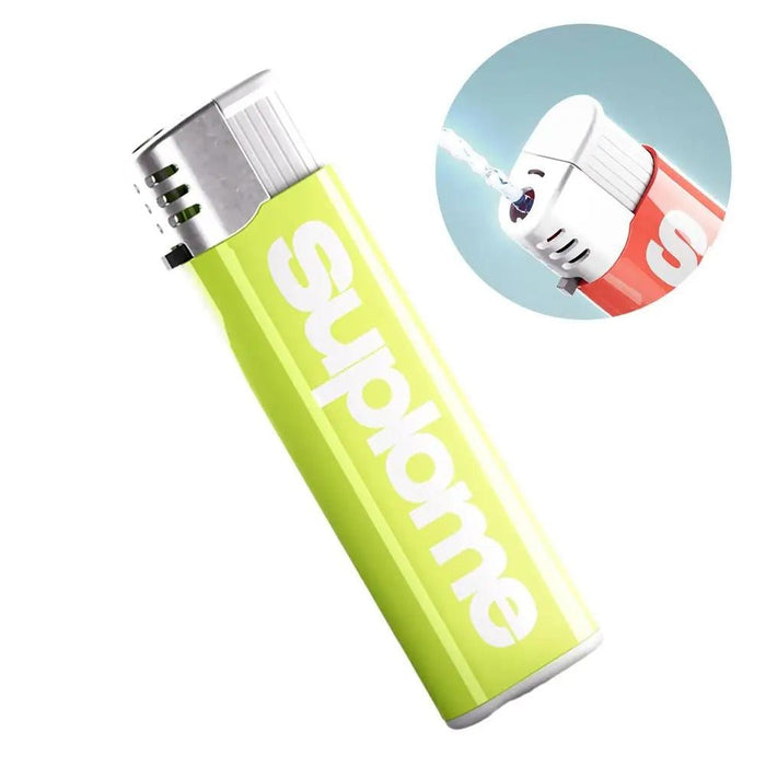 Water Shooting Toy Lighter - Realistic Prank Lighter with Powerful Water Jet - Gear Elevation