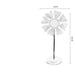 Windmill Sunflower LED Crystal Lamp - Radiant Elegance - Gear Elevation