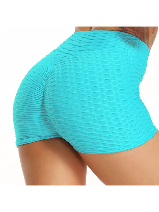 Women High - Waist Seamless Workout Shorts – Sculpting Scrunch - Back Gym Shorts for Women’s Fitness - Gear Elevation