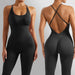 Women’s Bodycon Jumpsuit – Sleek Sleeveless All - in - One Fitness & Casual Activewear - Gear Elevation