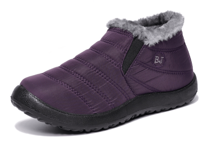 Women's Boots Slip On Winter Shoes, Waterproof Ankle Boots - Gear Elevation