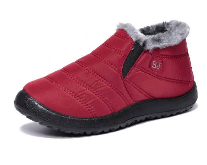 Women's Boots Slip On Winter Shoes, Waterproof Ankle Boots - Gear Elevation