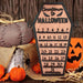 Wooden Halloween Decorative Decorations - Tabletop Wooden Ornament Christmas Countdown Calendar - Gear Elevation