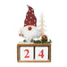 Wooden Painted Christmas Countdown Calendar – Festive Christmas Home Decor & New Year Countdown Gift - Gear Elevation