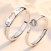 Zircon Heart Couple Rings Set – Timeless Wedding Jewelry for Him and Her Perfect for Valentine's Day - Gear Elevation