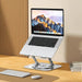 360° Rotatable Laptop Stand - Foldable & Portable Computer Stand for All MacBook/Laptops up to 15.6 inches. - Gear Elevation
