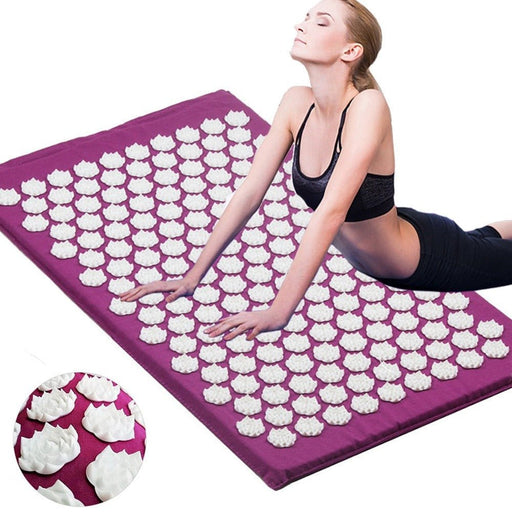 Acupuncture Yoga Cushion - Back/Neck Pain Relief and Muscle Relaxation - Gear Elevation