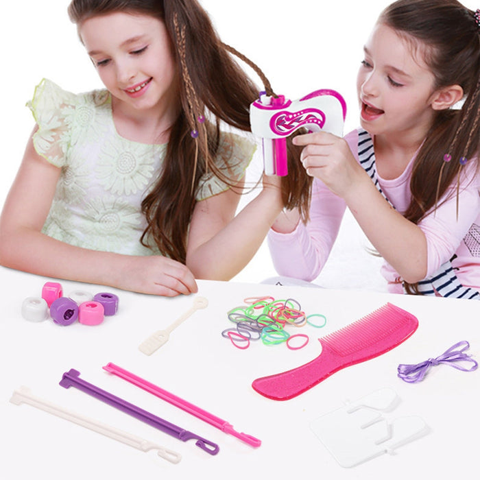 Automatic Hair Braider - Kids Teen Girls DIY Hair Styling Salon Toy Kit - Gear Elevation