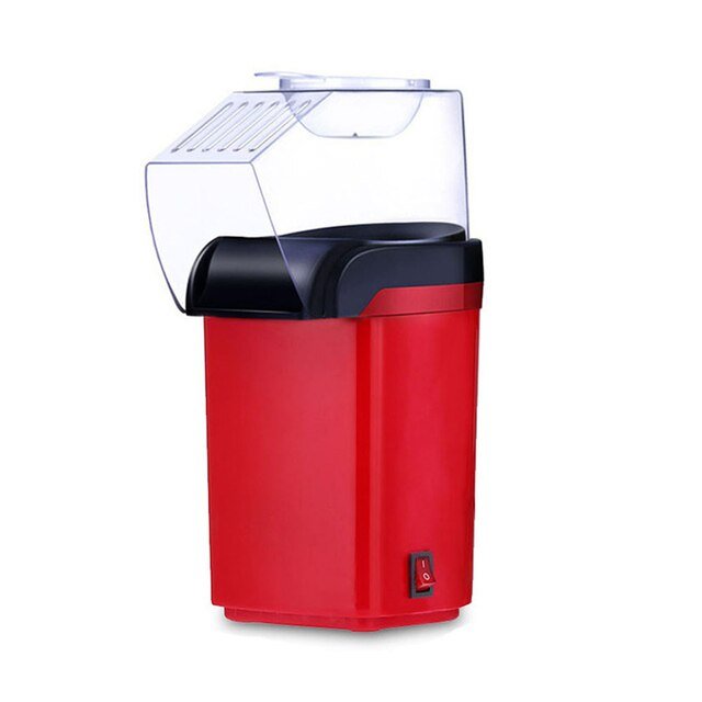 Automatic Popcorn Machine - Mini Electric Popcorn Popper Maker Oil Free - Gear Elevation
