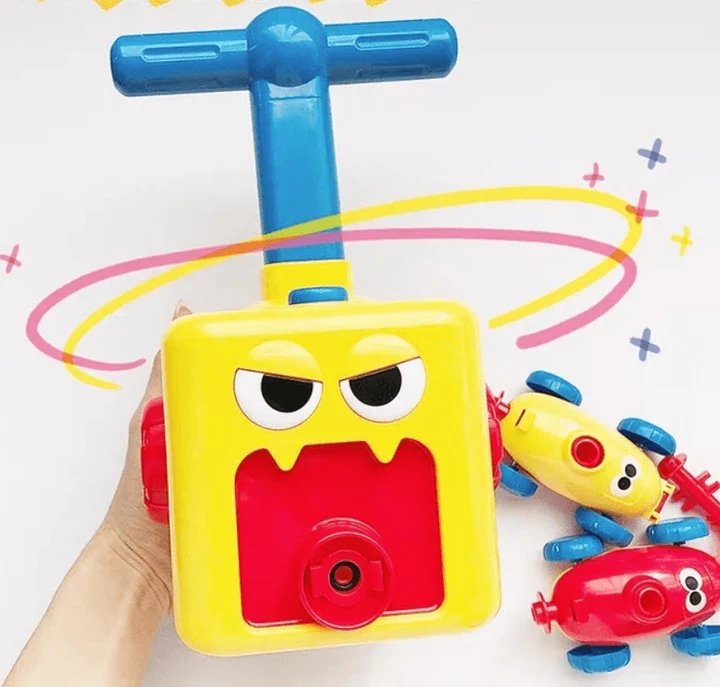 Balloon Race Car Toy - Educational Science Experiment Toy For Kids - Gear Elevation
