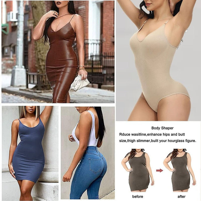Bodysuit Shapewear, Compression Slimming Body Suits, Smooth Out Shaper for Women - Gear Elevation