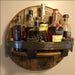 Bourbon Whiskey Barrel Shelf - Gear Elevation