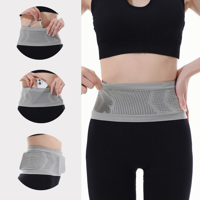 Breathable Invisible Running Waist Bag - Sports Waist Pack with Large Capacity for Men and Women - Gear Elevation