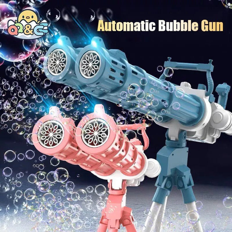 Bubble Machine Gun - Gatling Bubble Machine Gun Blaster — Gear Elevation