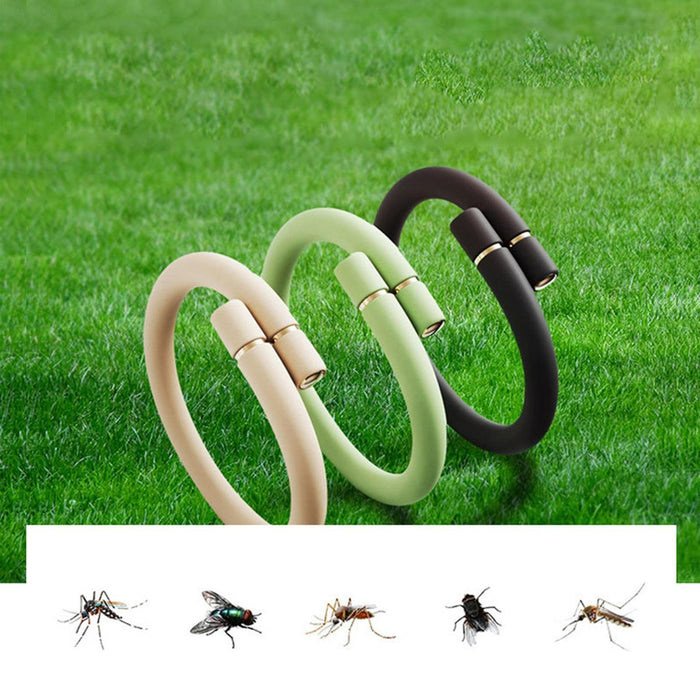 Bugs Away Pest Repellent Electra Band - Natural Anti Mosquito Pest Insect Repellent Wristband Bracelet - Gear Elevation