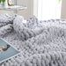 Chenille Chunky Knitted Blanket, Thick Cable Knit Throw for Couch Bed Sofa - Gear Elevation