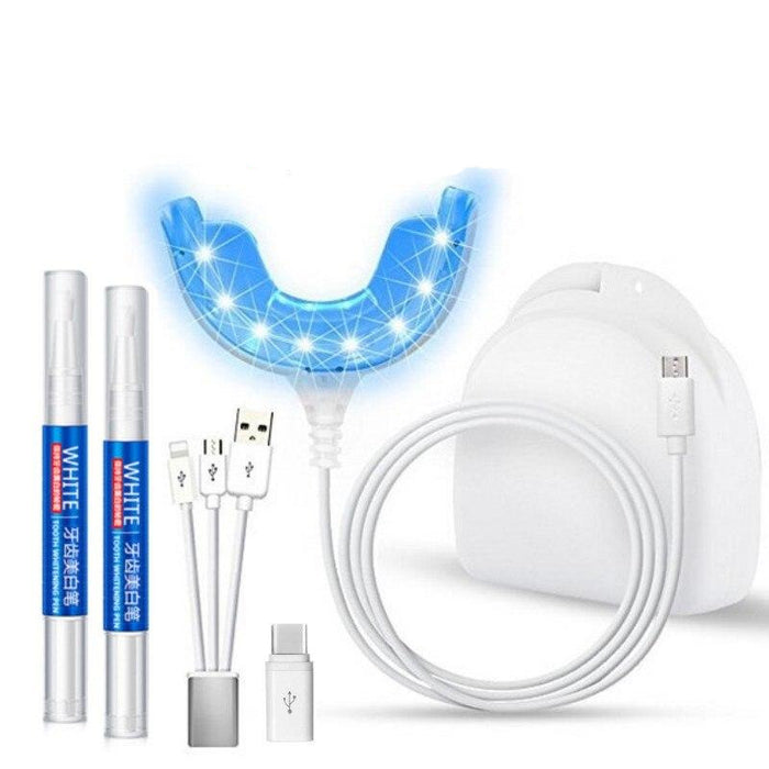 Efficient Cold Blue Light LED Tooth Whitening Kit - Gear Elevation