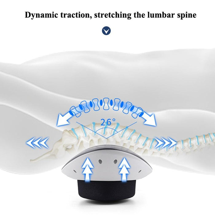 Electric Lumbar Traction Device - Gear Elevation