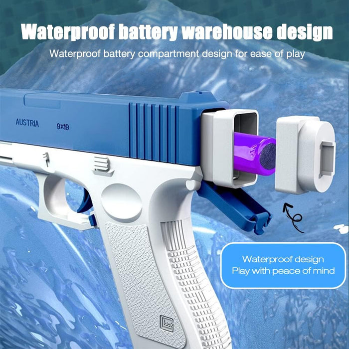 Electric Water Pistol - Aqua Blitz Water Cannon - Gear Elevation