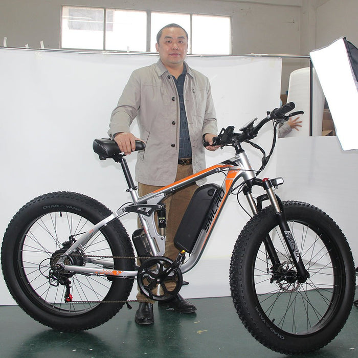 Fat Tire Electric Bike - Gear Elevation