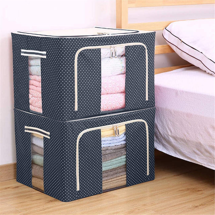 Foldable Cloth Organizer for Clothes/Towels/Sheets - Gear Elevation