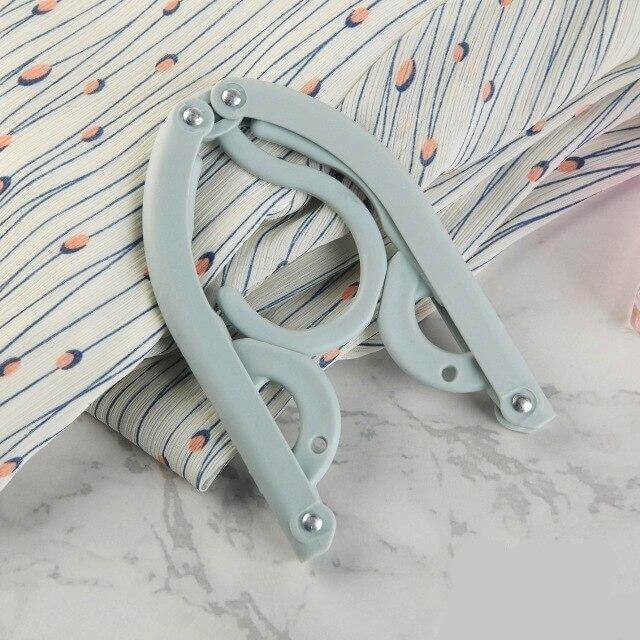 Foldable Clothes Hanger - Portable Clothes Hanger Space Saving Travel Camping Foldable Hangers - Gear Elevation