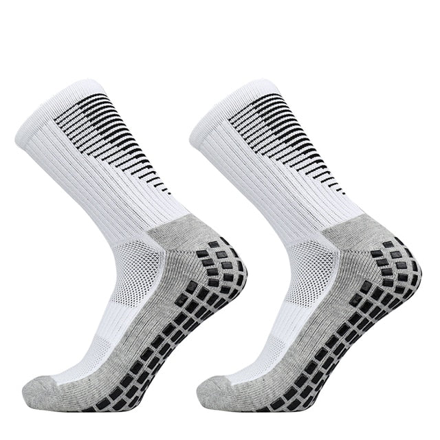 Football Socks for Men and Women, Non-slip Silicone Bottom Soccer Basketball Grip Socks - Gear Elevation