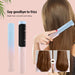 Frizz Wand - 2 in 1 Wireless 30s Anti-Scald Curler & Straightener Comb For Women - Gear Elevation