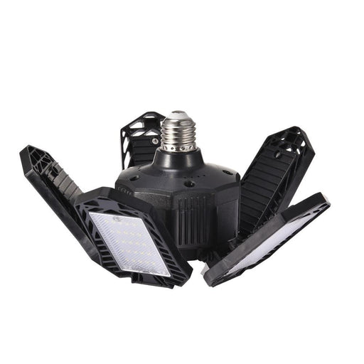 Garage Light with 5 Foldable Panels - Gear Elevation