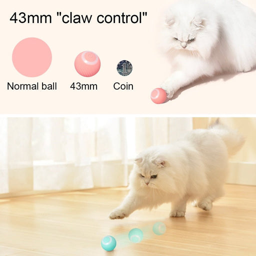 Gravity Smart Rolling Ball - Smart Electric Cat Ball Toys for Indoor - Gear Elevation