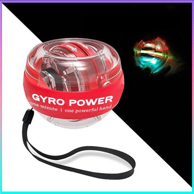 Gyro Power Ball - Exerciser Gyro Ball for Strengthen Arms, Fingers, Wrist Bones and Muscles - Gear Elevation
