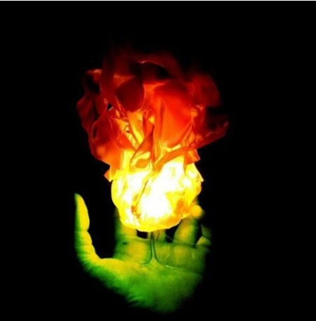 Halloween Floating Fireball Prop - LED Glowing Fireball Ornament - Gear Elevation