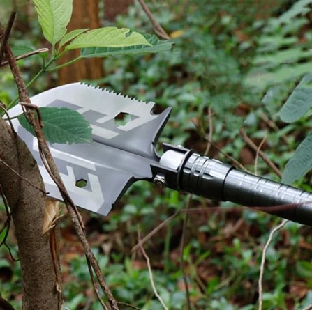 Indestructible Survival Shovel - Survival Shovel Set with High Carbon Steel Camping Gear - Gear Elevation