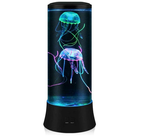 Jellyfish Lava Lamp, 7 Color Mood Lamp LED for Home Office Kids Bedroom Decor, Large - Gear Elevation