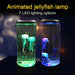 Jellyfish Lava Lamp, 7 Color Mood Lamp LED for Home Office Kids Bedroom Decor, Large - Gear Elevation
