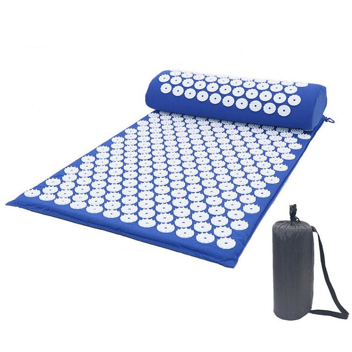 Acupressure Yoga Mat Set with Pillow