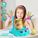Kids Pottery Set - Painting Kit for Beginners with Modeling Clay, Sculpting Clay and Sculpting Tools - Gear Elevation