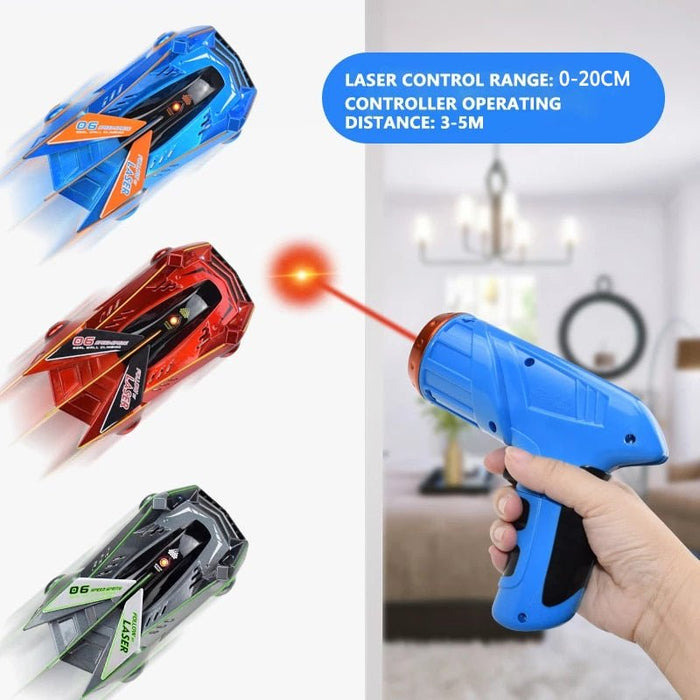 Laser Wall Ride RC - RC Car Stunt Infrared Laser Anti Gravity Car Toys - Gear Elevation