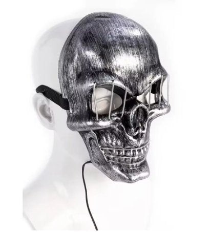 LED Skull Mask - Halloween Cosplay LED Mask - Gear Elevation