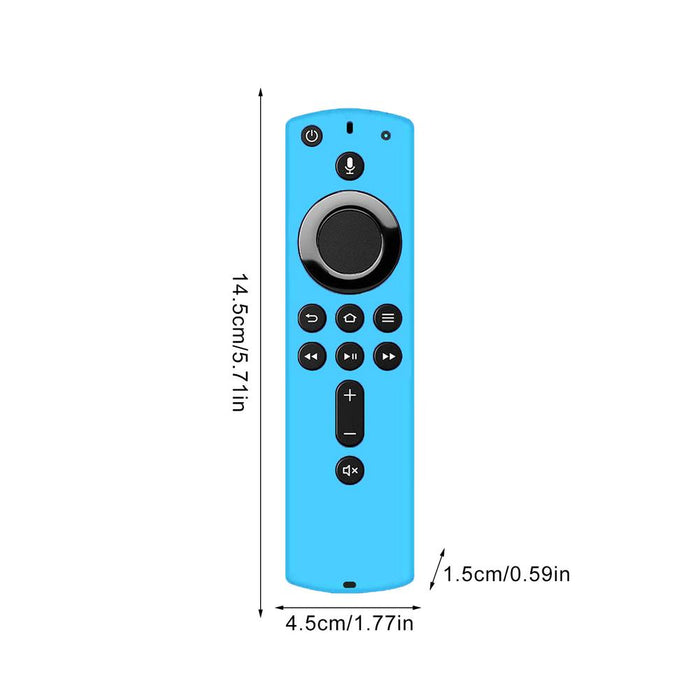 Luminous Remote Cover - Silicone Sleeve Protective Cover for Fire TV Stick 4K, 5.9 Inch - Gear Elevation