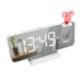Mirror Projection Alarm Clock - FM Radio LED Digital Smart Alarm Clock with 180° Time Projection Snooze - Gear Elevation