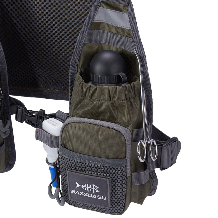 Multi-Pockets Fishing Life Vest - Ultra Lightweight Fly Fishing Vest for Men and Women - Gear Elevation