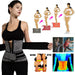 Neoprene Sweat Waist Trainer - Body Shaper for Women with Two Belts - Gear Elevation