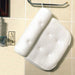 Orthopedic Bath Pillow - Breathable 3D Mesh Cloth Bath Headrest Cushion with Suctions Cups - Gear Elevation