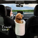 Pet Armrest Safety Seat - Pet Car Seat Travel Bag Suitable for Small Dogs and Cats - Gear Elevation