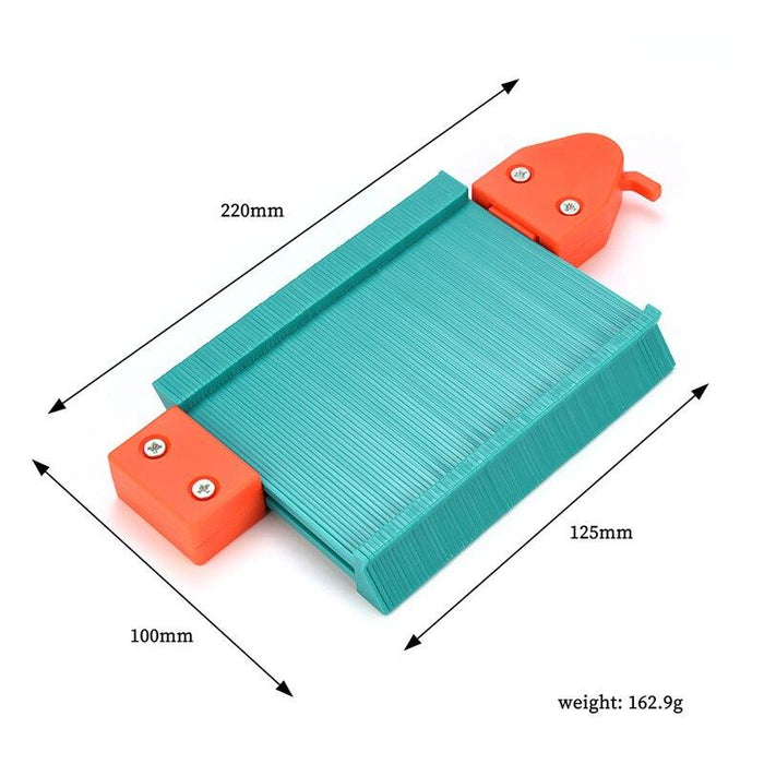Plastic Profile Copy Contour Gauge Tool - Gear Elevation